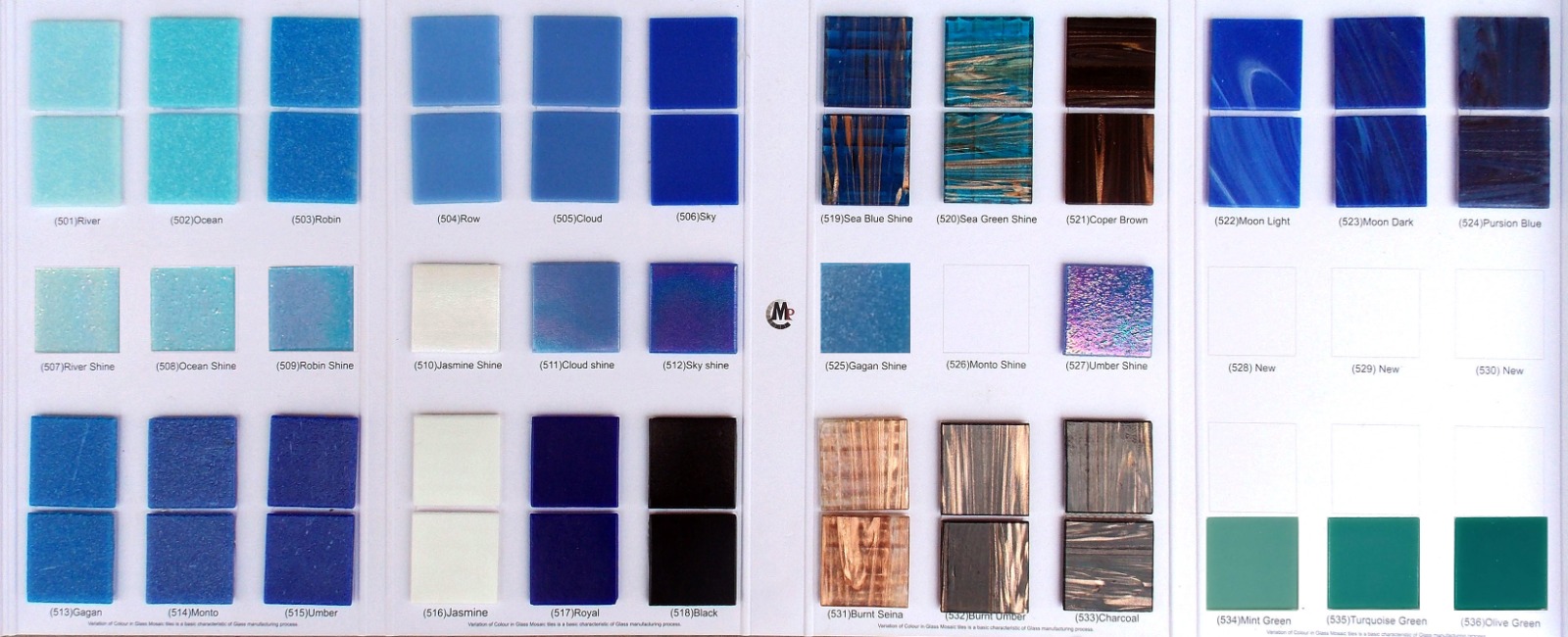 Glass Mosaic Tile 20x20mm